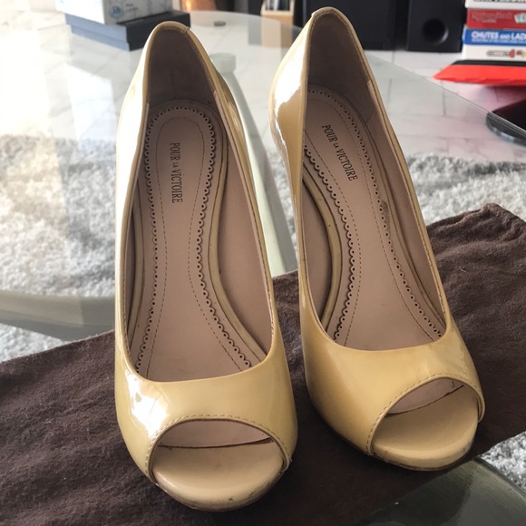 POUR la VICTOIRE leather heals size 7 - Picture 2 of 6
